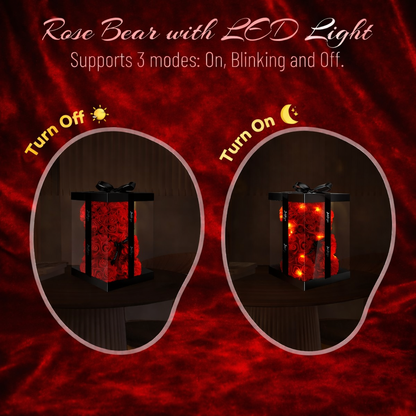 Valentine's Day Promotion 49% OFF❤️🌹The Pryxo™ Eternal Rose Teddy Bear