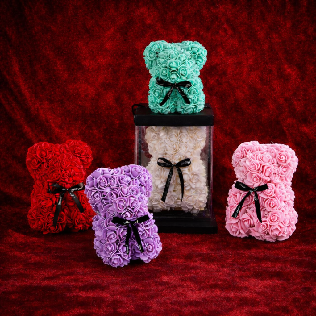 Valentine's Day Promotion 49% OFF❤️🌹The Pryxo™ Eternal Rose Teddy Bear